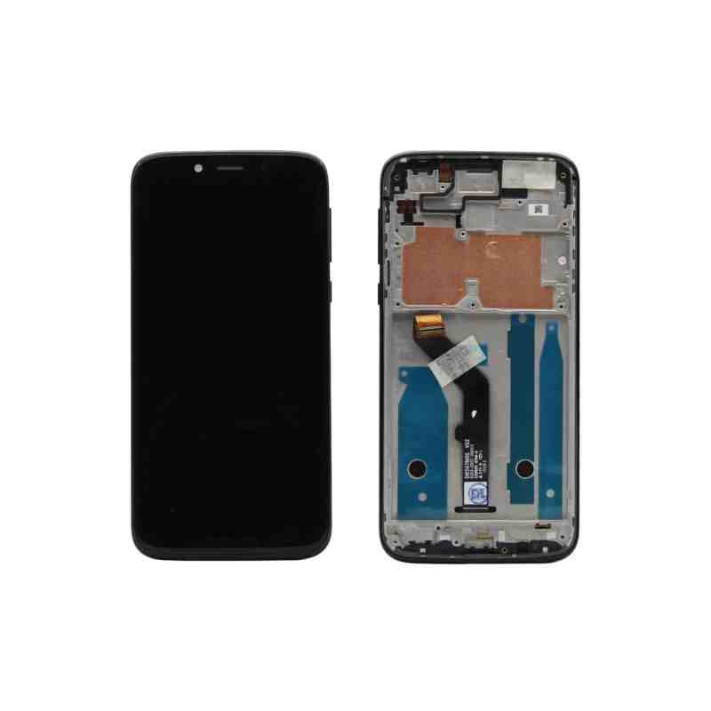 MODULO MOTOROLA MOTO G7 PLAY  NEGRO CON MARCO